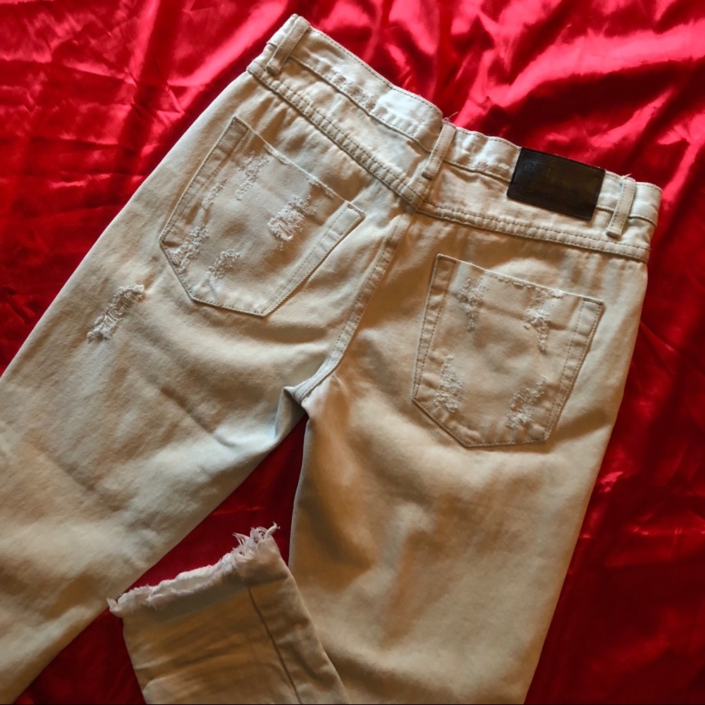 🔥Hot One Teaspoon Ripped Bf Jeans - Picture 2 of 3